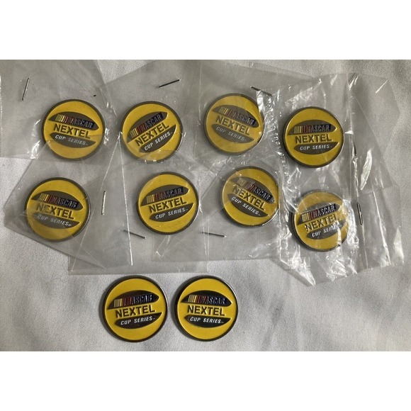 NASCAR NEXTEL CUP SERIES Racing Challenge Car Sports Coin Token Chip -Lot Of 10 - Picture 1 of 4